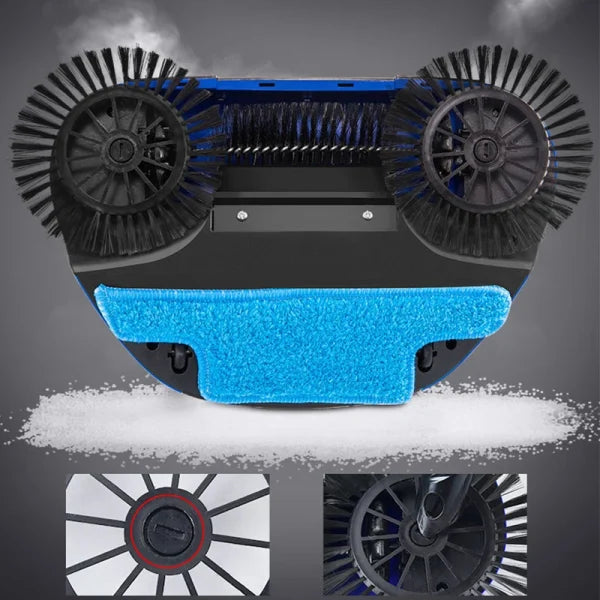 Sweep Drag All In One - Hand Push Type Stainless Steel Household Vacuum Cleaner